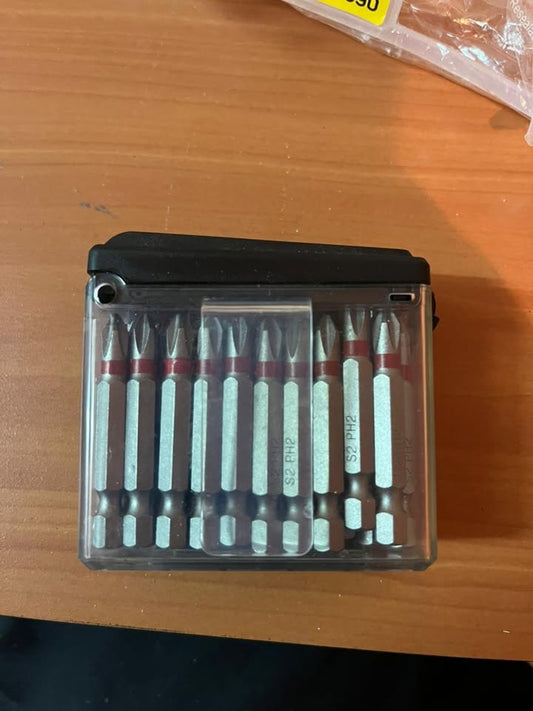 Set puntas Phillips Bauker #2 (50 piezas)