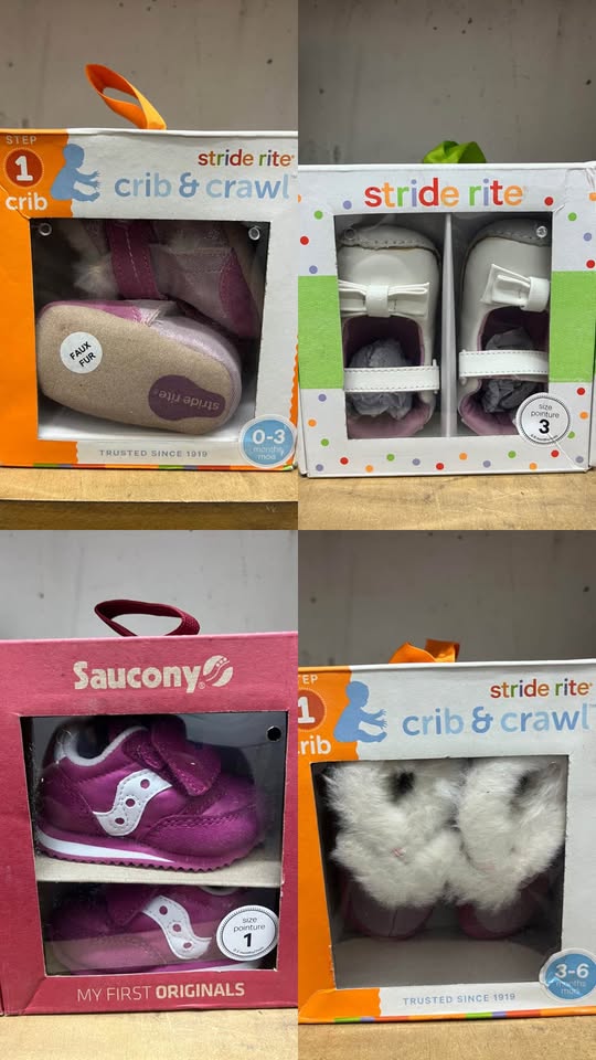 Zapatos de bebé nuevos varias marcas (Stride Rite y más)