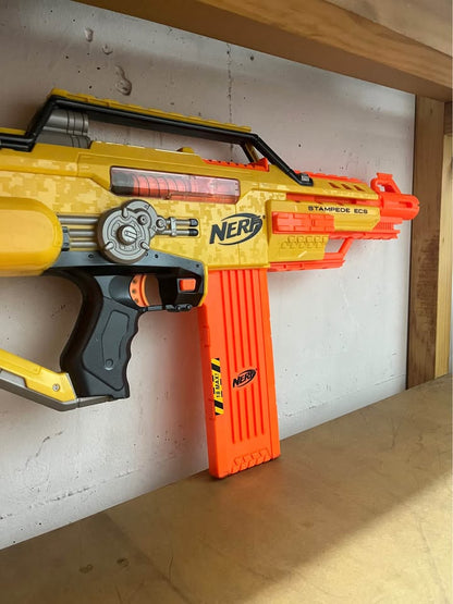 Rifle Nerf Stampede ECS automático con cargador de 18