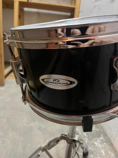 Remate - Tom 12" Power Drums + atril (soporte tipo boom)