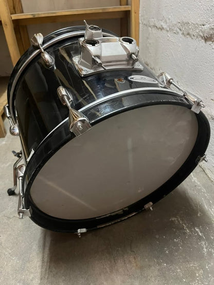REMATE - Bombo Powerdrums 16" negro + parche School of Rock