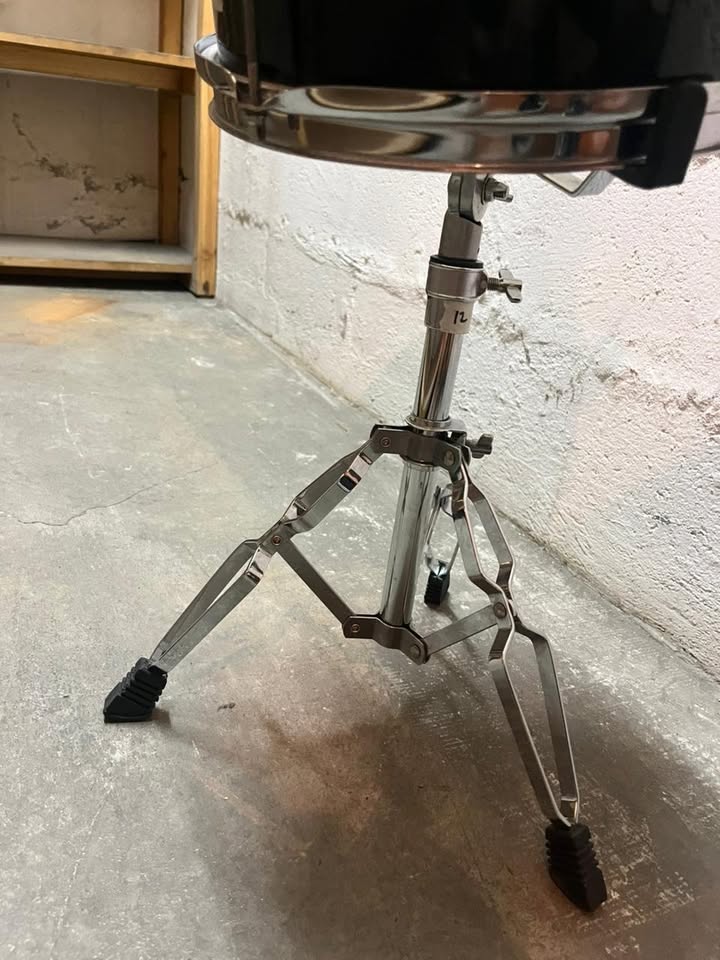 Remate - Tom 12" Power Drums + atril (soporte tipo boom)