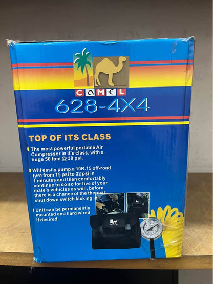 Compresor de aire portátil doble cilindro 12V