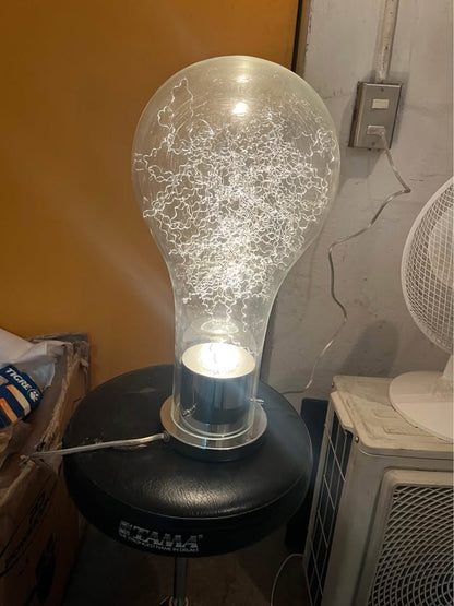 4 Lámparas decorativas diseño ampolleta gigante