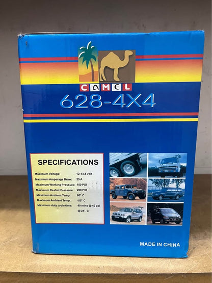 Compresor de aire portátil doble cilindro 12V