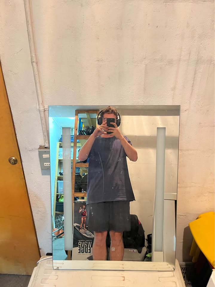 Espejo con luces LED 80x60cm