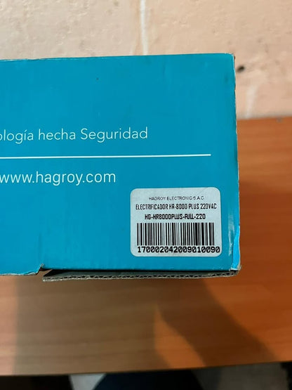 Energizador de cerco eléctrico Hagroy HR-8000 Plus