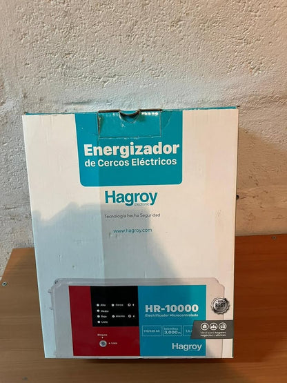 Energizador de cerco eléctrico Hagroy HR-8000 Plus