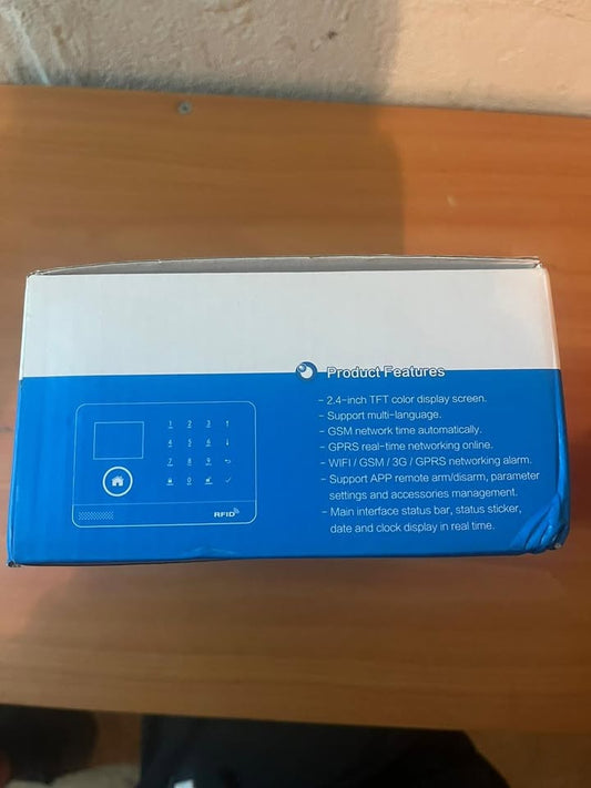 Central de alarma WiFi + GSM con sensores (kit seguridad)