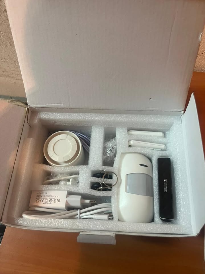 Central de alarma WiFi + GSM con sensores (kit seguridad)