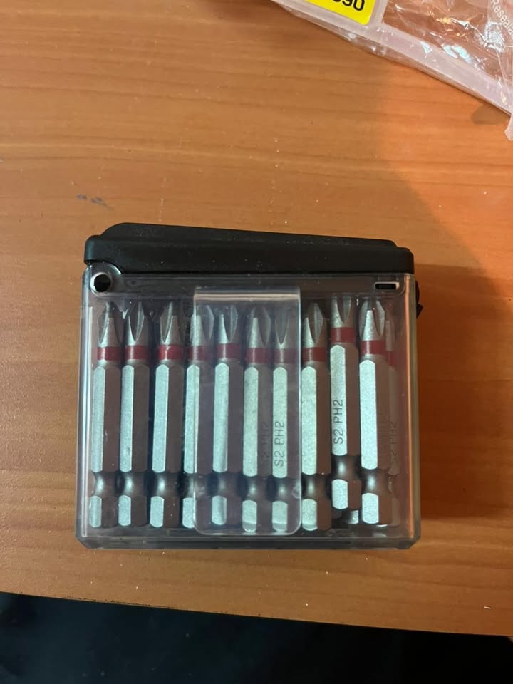 Set puntas Phillips Bauker #2 (50 piezas)
