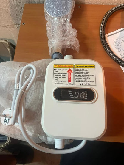 Calefont eléctrico instantáneo / ducha eléctrica RX-021 (3500W)
