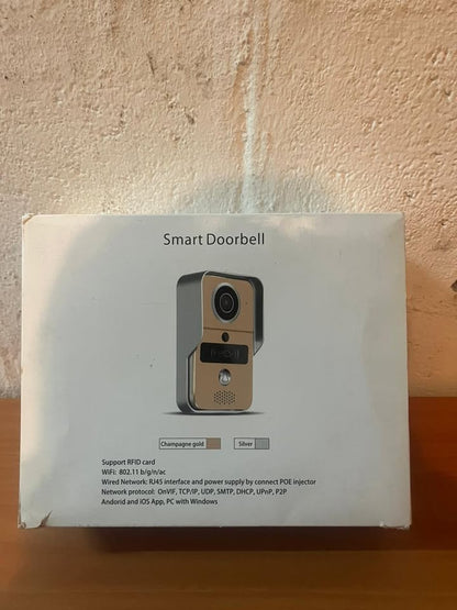 Timbre inteligente con cámara (Smart Doorbell WiFi con RFID)