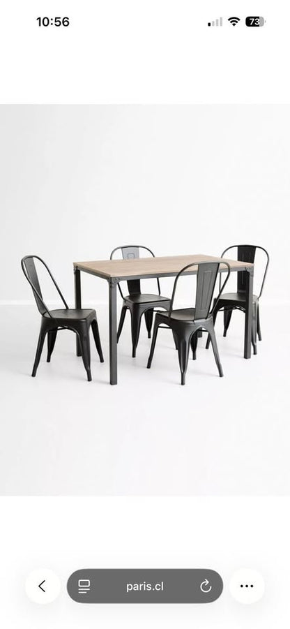 Juego de comedor + 4 sillas