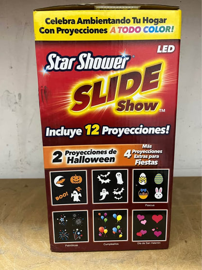 Proyector LED decorativo Star Shower Slide Show