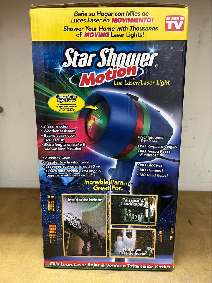 Proyector láser Star Shower Motion