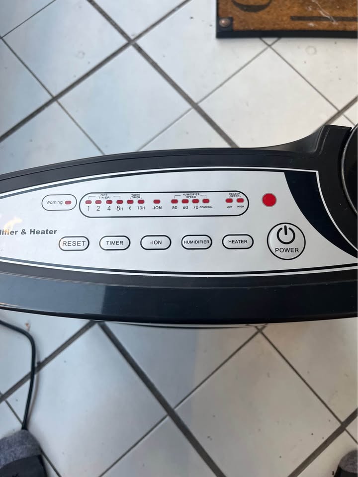 Humidificador y Termoventilador PTC Sonne